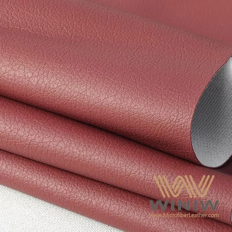 Shrink Resistant PVC Synthetic Leather Fabric Material For Car Interior