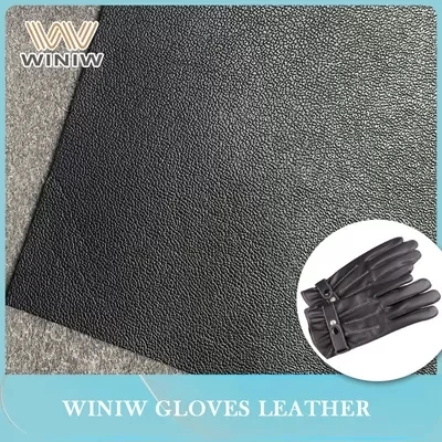 Cuero sintético vegano resistente a alta temperatura para guantes de soldadura