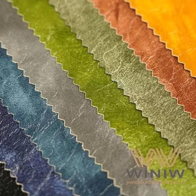 Soft Anti Graffiti Garments Synthetic Leather With Fine And Beautiful Texture