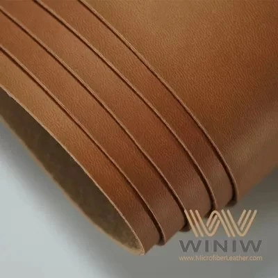 Soft PU Leatherette Material Imitation Leather For Labels