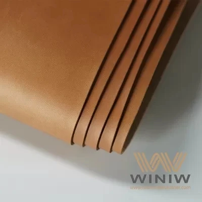 Soft PU Leatherette Material Imitation Leather For Labels