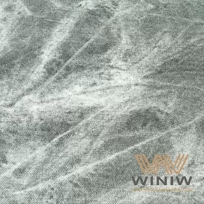 Synthetic Faux Garment PU Leather Fabric 0.5mm - 0.8mm Thickness DMF Free